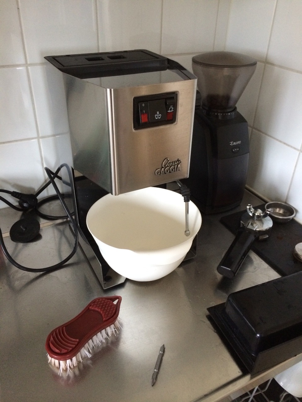 Time to descale and clean my gaggia classic